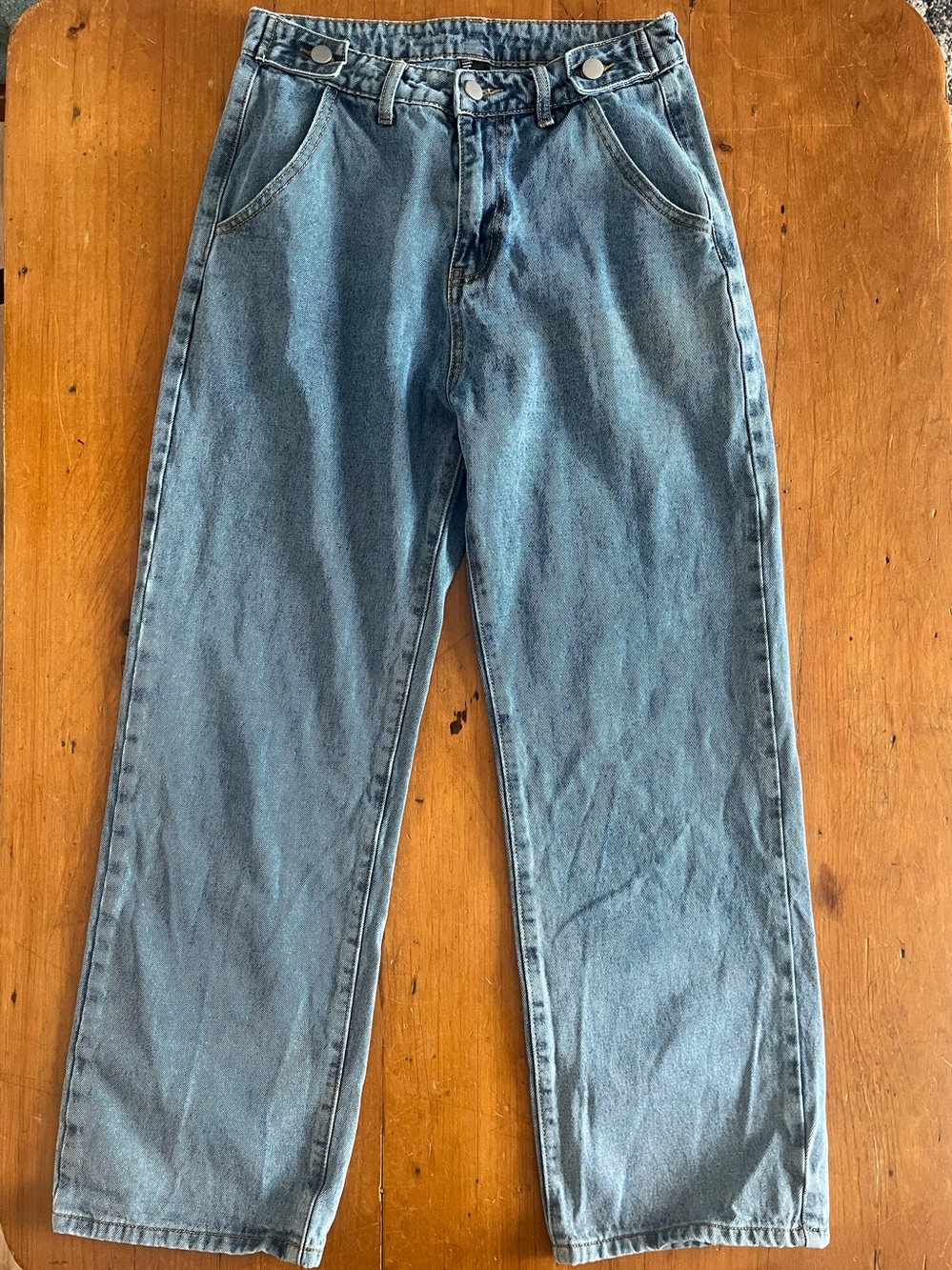 Cider Closet’s Women’s Happy Hour Jeans Straight Leg High Waist M